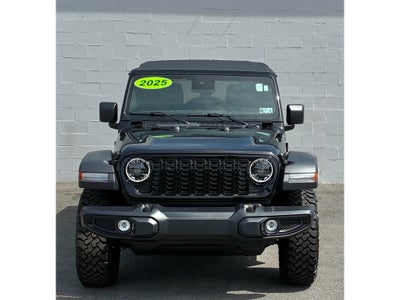 2025 Jeep Wrangler 4-Door Willys 4x4