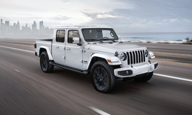 2023 Jeep Gladiator Exterior Foggy Highway
